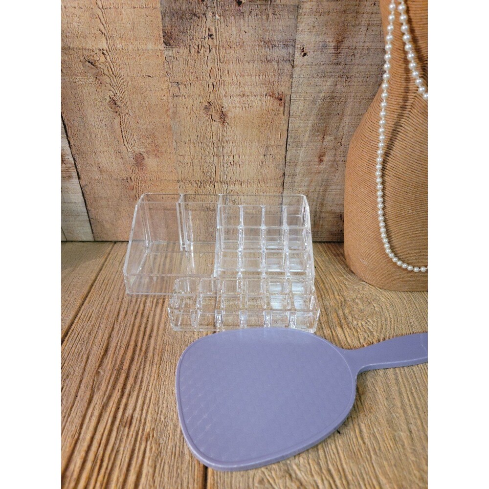 Acrylic Makeup Organizer With Merle Norman Lipstick organizer